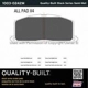 Purchase Top-Quality Front Semi Metallic Pads by QUALITY-BUILT - 1003-0242M pa1