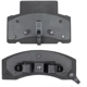 Purchase Top-Quality QUALITY-BUILT - 1003-0459M - Front Disc Brake Pad Set pa3