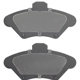 Purchase Top-Quality QUALITY-BUILT - 1003-0600M - Front Disc Brake Pad Set pa2