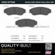 Purchase Top-Quality Front Semi Metallic Pads by QUALITY-BUILT - 1003-0774M pa1