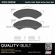 Purchase Top-Quality Front Semi Metallic Pads by QUALITY-BUILT - 1003-0820M pa1