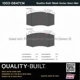 Purchase Top-Quality Front Semi Metallic Pads by QUALITY-BUILT - 1003-0847CM pa2
