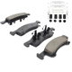 Purchase Top-Quality QUALITY-BUILT - 1003-0934M - Front Disc Brake Pad Set pa3