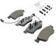 Purchase Top-Quality QUALITY-BUILT - 1003-1024M - Front Disc Brake Pad Set pa1