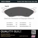 Purchase Top-Quality Front Semi Metallic Pads by QUALITY-BUILT - 1003-1066M pa1