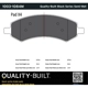 Purchase Top-Quality QUALITY-BUILT - 1003-1084M - Front Disc Brake Pad Set pa6
