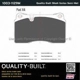 Purchase Top-Quality Front Semi Metallic Pads by QUALITY-BUILT - 1003-1129M pa9
