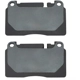 Purchase Top-Quality QUALITY-BUILT - 1003-1663M - Front Disc Brake Pad Set pa3