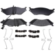 Purchase Top-Quality RAYBESTOS - PGD1066BM - Front Semi Metallic Pads pa1