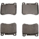 Purchase Top-Quality Front Semi Metallic Pads - RAYBESTOS R-Line - MGD1121M pa1