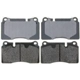 Purchase Top-Quality Front Semi Metallic Pads by RAYBESTOS - PGD1165M pa7