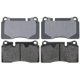 Purchase Top-Quality Front Semi Metallic Pads by RAYBESTOS - PGD1165M pa8