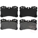 Purchase Top-Quality Front Semi Metallic Pads by RAYBESTOS - PGD1282M pa1