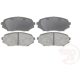 Purchase Top-Quality Front Semi Metallic Pads by RAYBESTOS - PGD525M pa1
