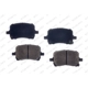 Purchase Top-Quality Front Semi Metallic Pads by RS PARTS - RSD1028AM pa2