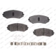Purchase Top-Quality RS PARTS - RSD1188MH - Front Semi Metallic Pads pa1
