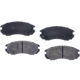 Purchase Top-Quality Front Semi Metallic Pads by RS PARTS - RSD1408M pa1