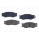 Purchase Top-Quality Front Semi Metallic Pads by RS PARTS - RSD266MH pa2