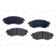 Purchase Top-Quality Front Semi Metallic Pads by RS PARTS - RSD462MH pa2