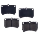 Purchase Top-Quality Front Semi Metallic Pads by RS PARTS - RSD466AMH pa1