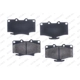 Purchase Top-Quality Plaquettes avant semi-métallique par RS PARTS - RSD611MH pa2