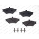 Purchase Top-Quality Front Semi Metallic Pads by RS PARTS - RSD659MH pa1