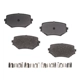 Purchase Top-Quality Front Semi Metallic Pads by RS PARTS - RSD680MH pa1