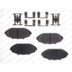 Purchase Top-Quality Front Semi Metallic Pads by RS PARTS - RSD748MH pa1