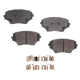 Purchase Top-Quality RS PARTS - RSD862MH - Front Semi Metallic Pads pa1