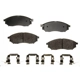 Purchase Top-Quality RS PARTS - RSD888AMH - Front Semi Metallic Pads pa1