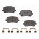 Purchase Top-Quality RS PARTS - RSD923MH - Front Semi Metallic Pads pa1