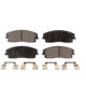 Purchase Top-Quality Front Semi Metallic Pads by TRANSIT WAREHOUSE - PPF-D1056 pa3