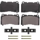 Purchase Top-Quality WAGNER - ZX1050A - QuickStop Disc Brake Pad Set pa5