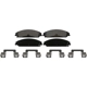 Purchase Top-Quality WAGNER - ZX1058C - QuickStop Disc Brake Pad Set pa1