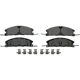 Purchase Top-Quality WAGNER - ZX1611A - QuickStop Disc Brake Pad Set pa5