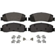 Purchase Top-Quality WAGNER - ZX1631A - QuickStop Disc Brake Pad Set pa6