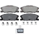 Purchase Top-Quality WAGNER - ZX1767 - QuickStop Disc Brake Pad Set pa8