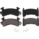 Purchase Top-Quality WAGNER - ZX202 - QuickStop Disc Brake Pad Set pa2