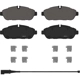 Purchase Top-Quality Front Semi Metallic Pads by WAGNER - ZX2301 pa1