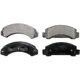 Purchase Top-Quality WAGNER - ZX249 - QuickStop Disc Brake Pad Set pa5