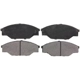 Purchase Top-Quality WAGNER - ZX438 - QuickStop Disc Brake Pad Set pa6
