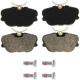 Purchase Top-Quality WAGNER - ZX493 - QuickStop Disc Brake Pad Set pa7