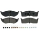 Purchase Top-Quality WAGNER - ZX591 - QuickStop Disc Brake Pad Set pa6