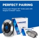 Purchase Top-Quality Front Semi Metallic Pads by WAGNER - ZX730A pa1