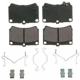Purchase Top-Quality Front Semi Metallic Pads by WAGNER - ZX466A pa1
