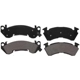 Purchase Top-Quality Front Semi Metallic Pads by WAGNER - ZX614 pa2
