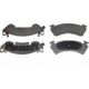 Purchase Top-Quality Front Semi Metallic Pads by WAGNER - ZX614 pa3