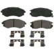 Purchase Top-Quality Front Semi Metallic Pads by WAGNER - ZX700 pa1