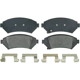 Purchase Top-Quality WAGNER - ZX818 - Front Semi Metallic Pads pa25
