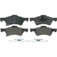Purchase Top-Quality Front Semi Metallic Pads by WAGNER - ZX857 pa3